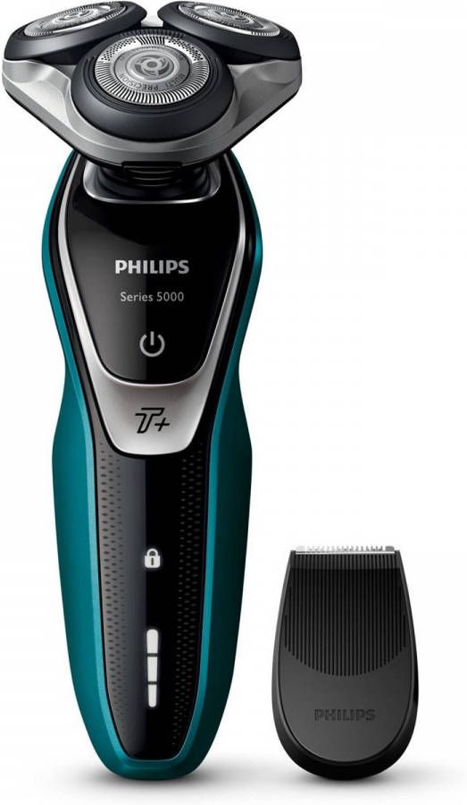 verkoper gebruik beton Philips Shaver series 5000 Elektrisch scheerapparaat voor nat en droog  scheren S5550/06 - Tvs.nl