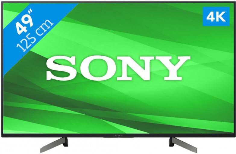 SONY KD43XG8096 TV LED 4K HDR 43 (108 cm) Smart Android TV 4x HDMI, 3x USB Classe énergétique A online kopen