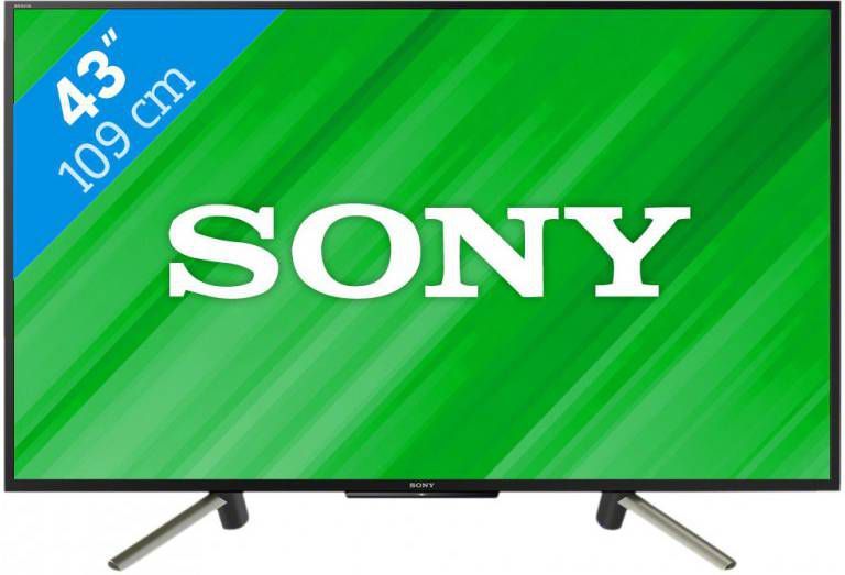 Sony KDL-43WF660 108 cm (42.5 ) Full HD Smart TV Wi-Fi Zwart, Zilver online kopen
