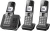 Panasonic KX TGD323 DECT Telefoon Trio Set met antwoordapparaat Zwart online kopen
