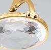 Orion LED hanglamp Moon, K9 kristalglas, 1 lamp, goud online kopen