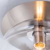 Orion Plafondlamp Richard, metaal chroom, glas helder online kopen