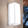 Orion Witte LED buitenwandverlichting Bob, IP54 online kopen