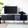 Eleonora TV meubel 'Remi' Mangohout en metaal, kleur Bruin, 170cm online kopen