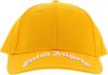 Palm Angels Curved Logo Cap Yellow White , Oranje, Heren online kopen