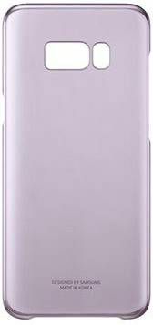 Samsung Galaxy S8+ Clear cover in lilla kleur EF-QG955CV model, ontworpen om perfect te passen online kopen