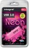 4allshop Integral Neon Usb 3.0 Stick, 64 Gb, Roze online kopen
