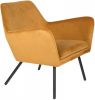 Wants and Needs fauteuil draw leder grijs leder 78 x 80 x 76 online kopen