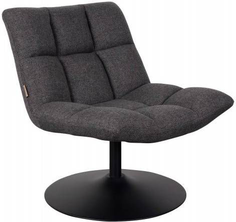 Dutchbone Bar Loungestoel Velvet 81 x 78 cm Goudbruin - Tvs.nl