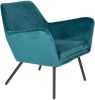 Wants and Needs fauteuil draw leder grijs leder 78 x 80 x 76 online kopen